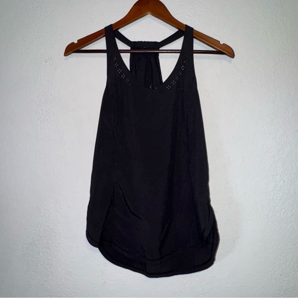 Lululemon Black Racerback Tank Top - Picture 2 of 7